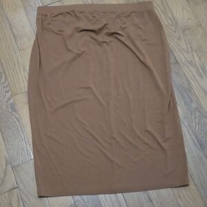 Isabel by Ingrid + Isabel Tan Midi Pencil Skirt Women